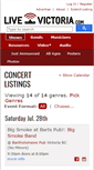 Mobile Screenshot of livevictoria.ca