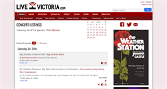 Desktop Screenshot of livevictoria.com